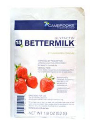 Picture of PKU Oral Supplement Glytactin BetterMilk 15 Strawberry Crème Flavor 1.8 oz. Individual Packet Powder35009