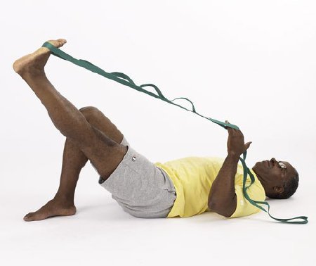 Picture of Stretch Assist Strap With Exercise Booklet Stretch-Out® 6 Foot Length Green440-2