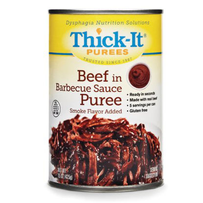Picture of Puree Thick-It® 15 oz. Can Beef in BBQ Sauce Flavor Ready to Use Puree ConsistencyH309-F8800
