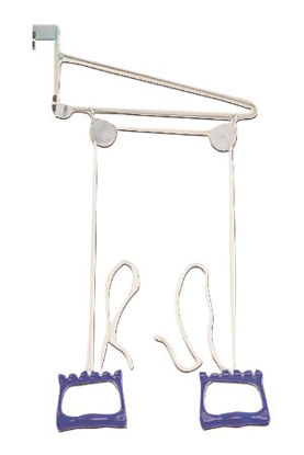 Picture of Overdoor Pulley Exerciser One Size Fits Most White / Blue13005