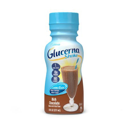 Picture of Oral Supplement Glucerna® Shake Chocolate Flavor Ready to Use 8 oz. Bottle62933