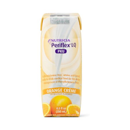 Picture of PKU Oral Supplement Periflex® LQ Orange Crème Flavor 8.5 oz. Pouch Ready to Use113359