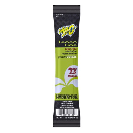 Picture of Electrolyte Replenishment Drink Mix Sqwincher® Zero Lemon-Lime Flavor 1.76 oz.X393-MD600