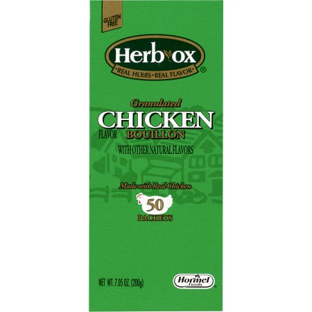 Picture of Instant Broth Herb-Ox® Chicken Flavor Bouillon Ready to Use 8 oz. Individual Packet34793