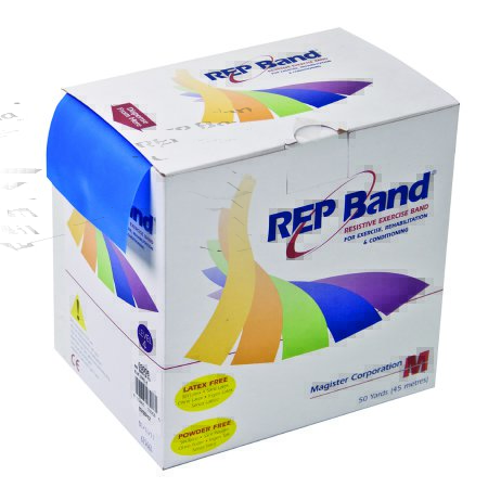 Picture of Exercise Resistance Band REP Band® Blueberry 4 Inch X 50 Yard Heavy Resistance10-1092