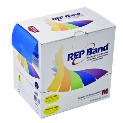 Picture of Exercise Resistance Band REP Band® Blueberry 4 Inch X 50 Yard Heavy Resistance10-1092