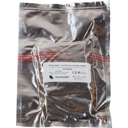 Picture of Instant Cold Sheet Polar Skin Ice Sheets™ Full Body One Size Fits Most 30 X 36 Inch Polar Skin Mini-Mesh™ / ArcticAqua™ DisposableZZ-0668