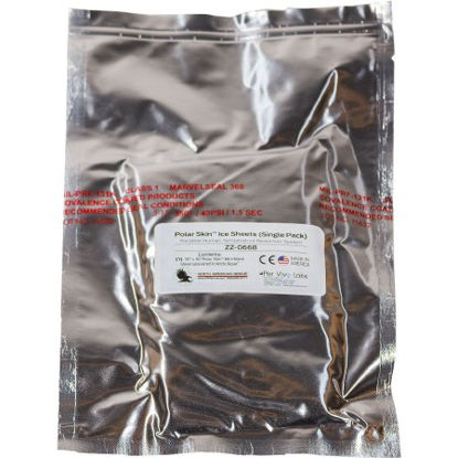 Picture of Instant Cold Sheet Polar Skin Ice Sheets™ Full Body One Size Fits Most 30 X 36 Inch Polar Skin Mini-Mesh™ / ArcticAqua™ DisposableZZ-0668