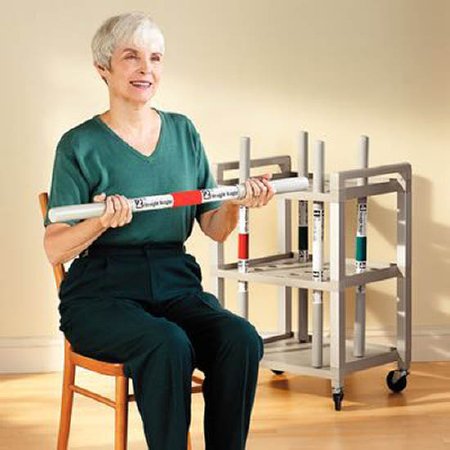 Picture of Weight Bar Set 5 Piece Set Economy Rehab 1 lbs. / 2 lbs. / 3 lbs. / 4 lbs. / 5 lbs.540014