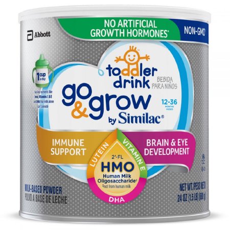 Picture of Toddler Formula Go & Grow by Similac® Unflavored 24 oz. Can Powder67151