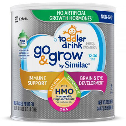 Picture of Toddler Formula Go & Grow by Similac® Unflavored 24 oz. Can Powder67151
