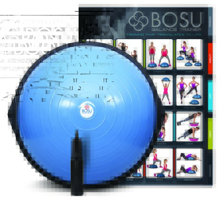 Picture of Exercise Dome BOSU® HOME Balance Trainer Inflatable 25 Inch Diameter 4 X 26 X 26 Inch Blue30-1901