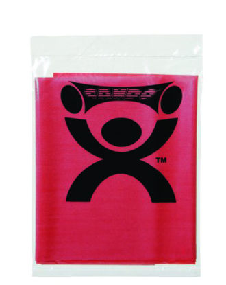 Picture of Exercise Resistance Band CanDo® Red 5 Inch X 4 Foot Light Resistance10-5602