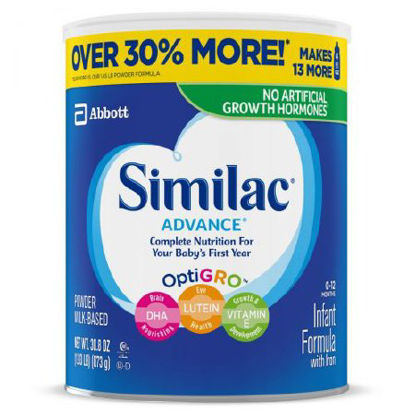Picture of Infant Formula Similac® Advance® 1.93 lbs. Can Powder58585