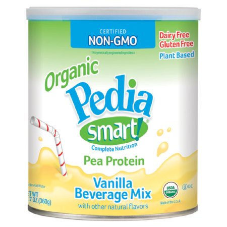 Picture of Pediatric Oral Supplement PediaSmart® Organic Vanilla Flavor 12.7 oz. Canister Powder88123-1