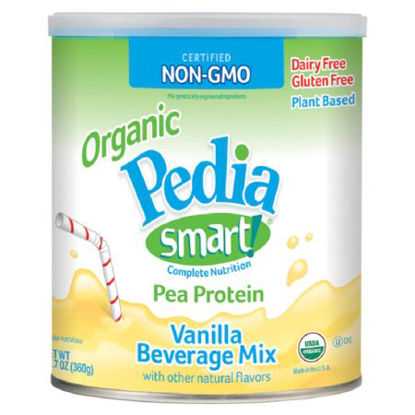 Picture of Pediatric Oral Supplement PediaSmart® Organic Vanilla Flavor 12.7 oz. Canister Powder88123-1
