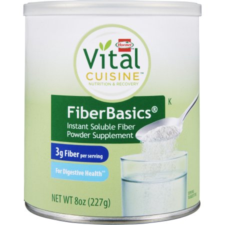 Picture of Oral Fiber Supplement Hormel Vital Cuisine® FiberBasics® Unflavored Powder 8 oz. Can16925