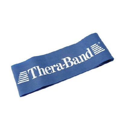 Picture of Exercise Resistance Band Loop Thera-Band® Blue 3 X 12 Inch X-Heavy Resistance10-1944