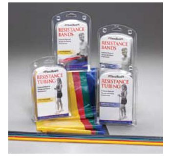 Picture of Exercise Resistance Tubing Set Thera-Band® Yellow / Red / Green 50 Foot Length Easy Resistance21303