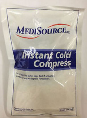 Picture of Instant Cold Pack General Purpose Standard 4 X 6 Inch Plastic / Ammonium Nitrate / Water DisposableCP4X6
