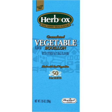 Picture of Instant Broth Herb-Ox® Vegetable Flavor Bouillon Ready to Use 8 oz. Individual Packet35562