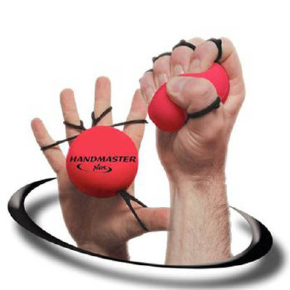 Picture of Exercise Ball Handmaster Plus™ Purple / White Soft Resistance929600