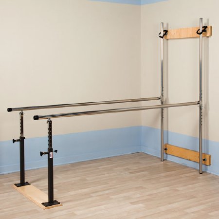 Picture of Parallel Bars Stainless Steel Handrail, Folding 7 Foot X 28 X 28 to 42 Inch3-3307