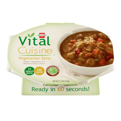 Picture of Oral Supplement Vital Cuisine™ Vegetarian Stew Flavor Ready to Use 7.5 oz. Bowl69074