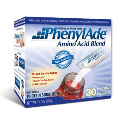 Picture of PKU Oral Supplement PhenylAde® Amino Acid Blend Unflavored 12.4 Gram Pouch Powder119864