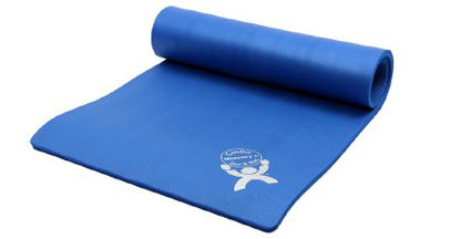 Picture of ArmaSport® Premium Exercise Mat Blue Rubberized Foam 3/5 X 24 X 56 Inch32-1401B