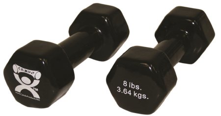 Picture of Dumbbell Pair Hexagon Heads CanDo® 8 lbs.10-0557-2