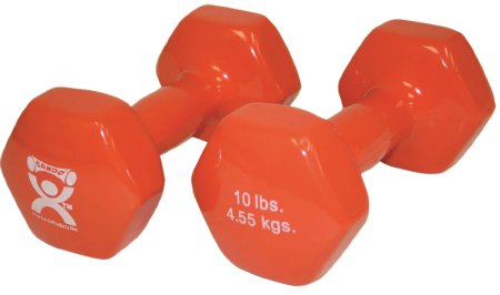 Picture of Dumbbell Pair Hexagon Heads CanDo® 10 lbs.10-0559-2