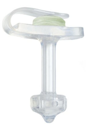 Picture of Low Profile Non-Balloon Button Gastrostomy Tube AMT MiniONE® 14 Fr. 3.0 cm Tube SiliconeM1-1-1430