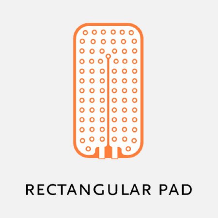 Picture of Cold Therapy Pad Ossur® Cold Rush® General Purpose One Size Fits Most 5 X 10 Inch Fabric / Vinyl ReusableB-232002402