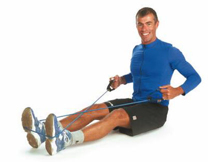 Picture of Exercise Resistance Band Thera-Band® Silver 6 Inch X 100 Foot 2X-Heavy Resistance21170