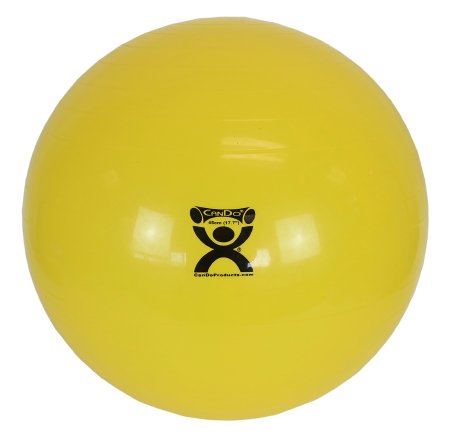 Picture of Inflatable Exercise Ball CanDo® Yellow30-1801