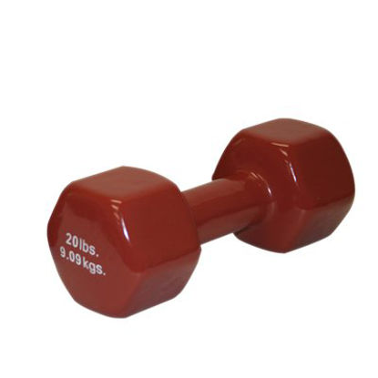 Picture of Dumbbell Hexagon Heads CanDo® 20 lbs.10-0561