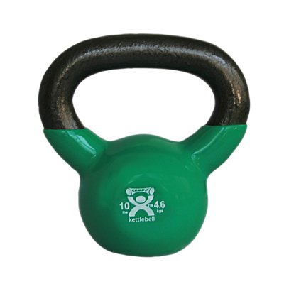 Picture of Kettlebells CanDo® Vinyl Coated 4 X 7 X 7 Inch Green10-3193
