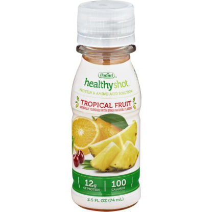 Picture of Oral Protein Supplement Healthy Shot® Protein Tropical Flavor Ready to Use 2.5 oz. Bottle72851