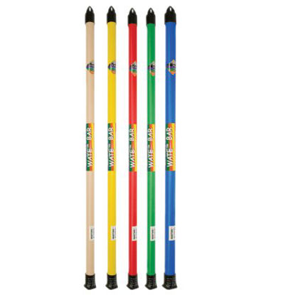 Picture of Weight Bar Set 5 Piece Set CanDo® Slim® WaTE™ LiTE® 1 lbs. / 2 lbs. / 3 lbs. / 4 lbs. / 5 lbs.10-1620