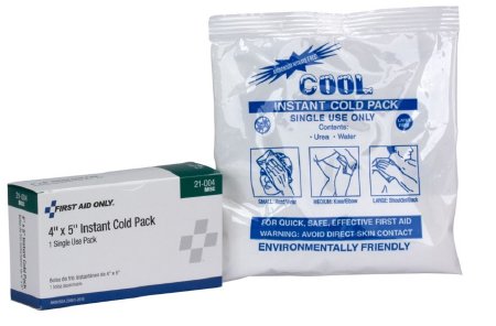 Picture of Instant Cold Pack First Aid Only® General Purpose 4-1/2 X 6 Inch Plastic / Urea / Water Disposable21-004-084