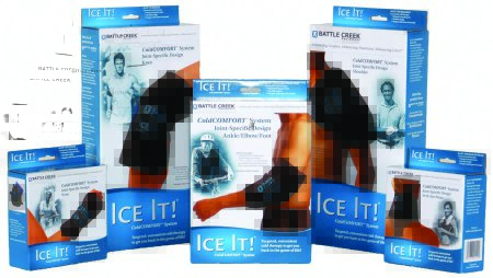 Picture of Cold Pack Ice It!® B-Pack Single Neck 6 X 9 Inch Vinyl / Gel Reusable520