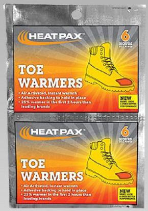 Picture of Instant Hot Pack Heat Pax® Toe One Size Fits Most Iron Powder / Water / Carbon / Vermiculite Disposable1106-10TW