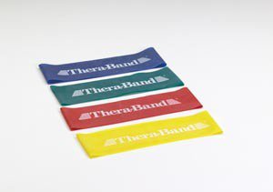 Picture of Exercise Resistance Band Loop Thera-Band® Green 3 X 12 Inch Heavy Resistance20831
