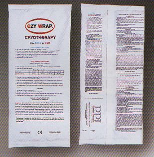 Picture of Hot / Cold Pack Ezy Wrap® Cryotherapy Bag General Purpose 4 X 12 Inch Plastic / Gel Reusable4786-12-4