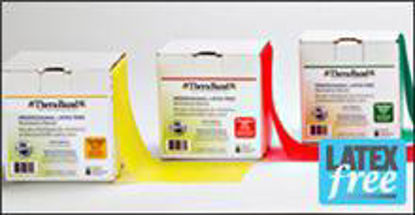 Picture of Exercise Resistance Band Thera-Band® Blue 4 Inch X 25 Yard X-Heavy Resistance52361