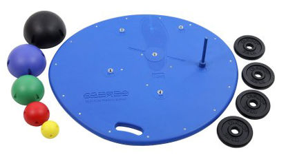Picture of CanDo® Multi-Axial Platform System Lower Body Balance Trainer Set 8 Piece Set10-1730