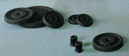 Picture of Weight Plate Set 16 Piece Set Hausmann® 2-1/2 lbs. / 5 lbs. / 10 lbs.8952