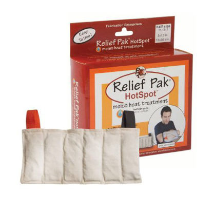 Picture of Moist Heat Therapy Pad Relief Pak® HotSpot® General Purpose Half Size Fabric Reusable11-1313