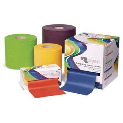 Picture of Exercise Resistance Band Rolyan® Orange 5 Inch X 50 Yard Light ResistanceA50511